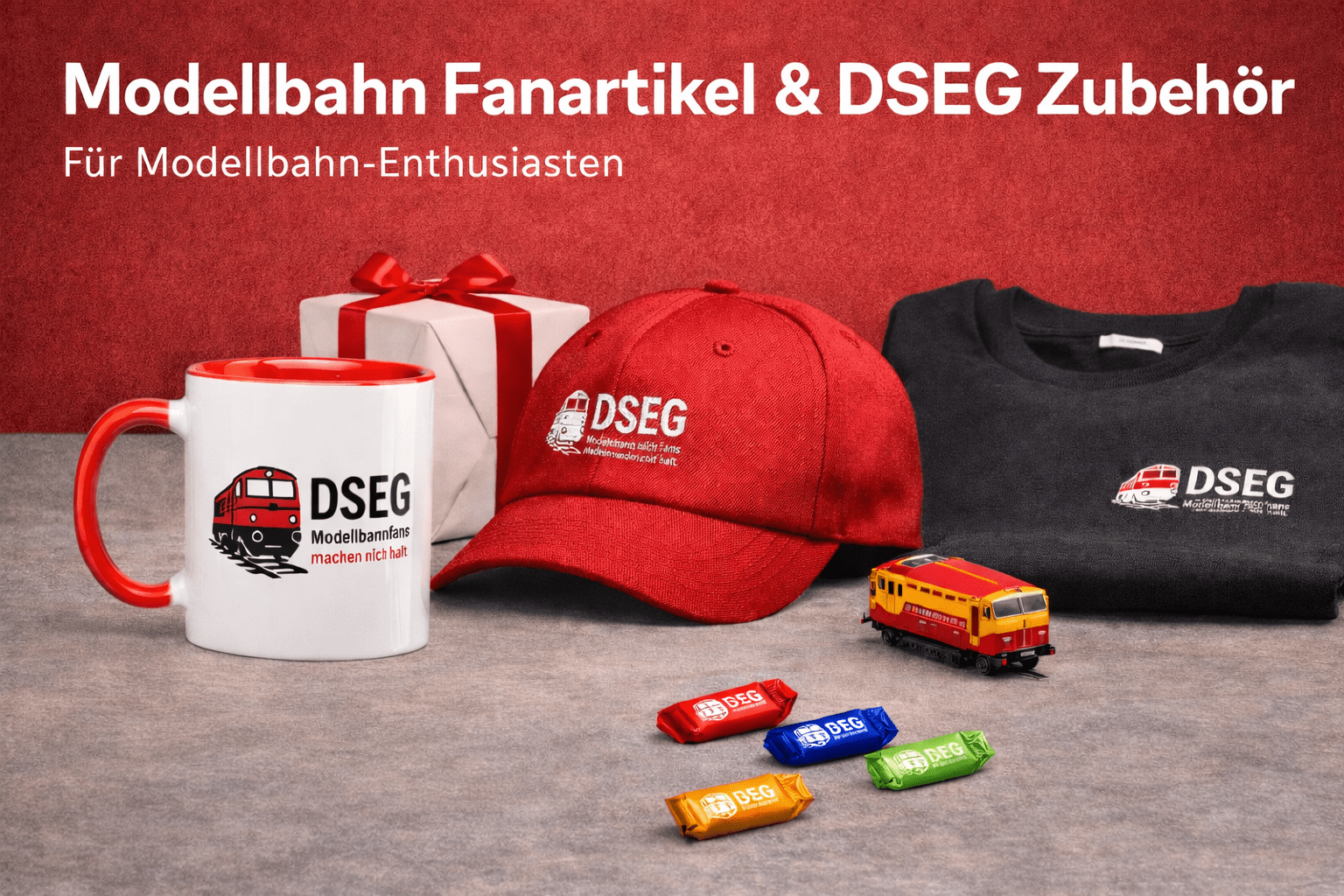 Modellbahn Fanartikel & DSEG Zubehör - DSEG-Shop