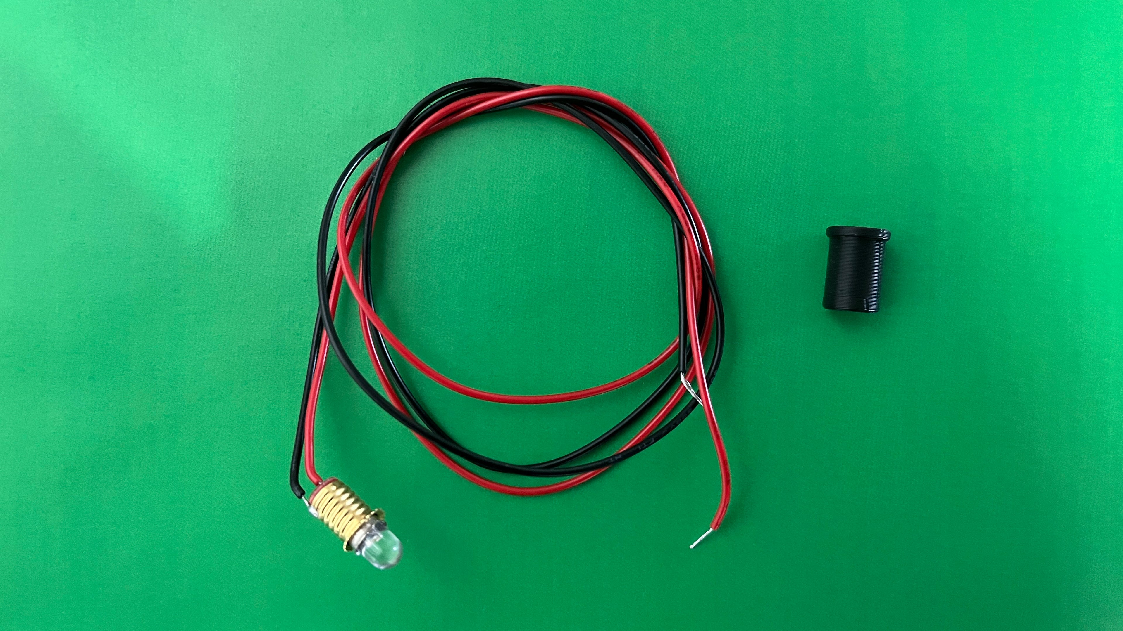 E5 / E5.5 LED Modul für Modellbahn | LED mit Fassung & 3D-Druck Hülse | 1er, 3er & 5er Set