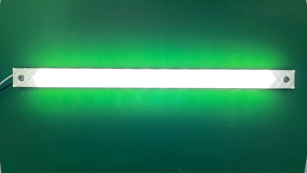 DIY Schattenbahnhof Beleuchtungs-Montageset | 3D-Druck Gehäuse für 12V LED-Streifen | Modellbahn