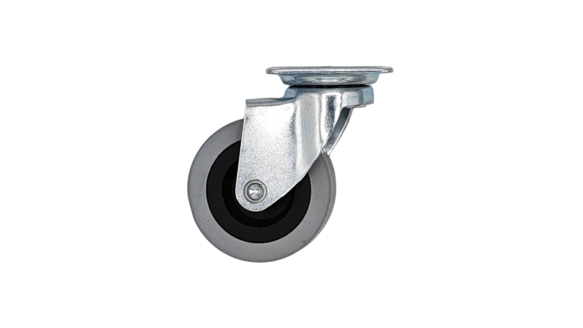 Apparate - Lenkrolle mit Gummireifen – 50 x 20 mm für bewegliche Modellbahntische & Anlagen - DSEG - Shop
