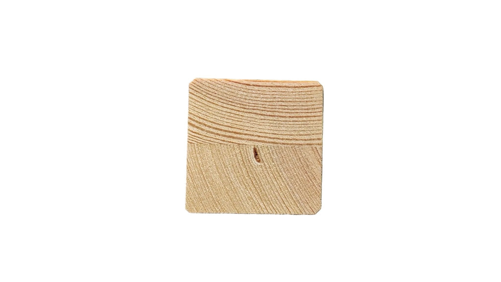 Modellbau Tischbein Holz 55x55 mm – nach Maß (30–90 cm) | keilgezinkt & lamelliert - DSEG - Shop