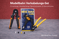 Modellbahn Verkabelungs - Set – Crimpzange, Abisolierzange, Seitenschneider & Aderendhülsen - DSEG - Shop