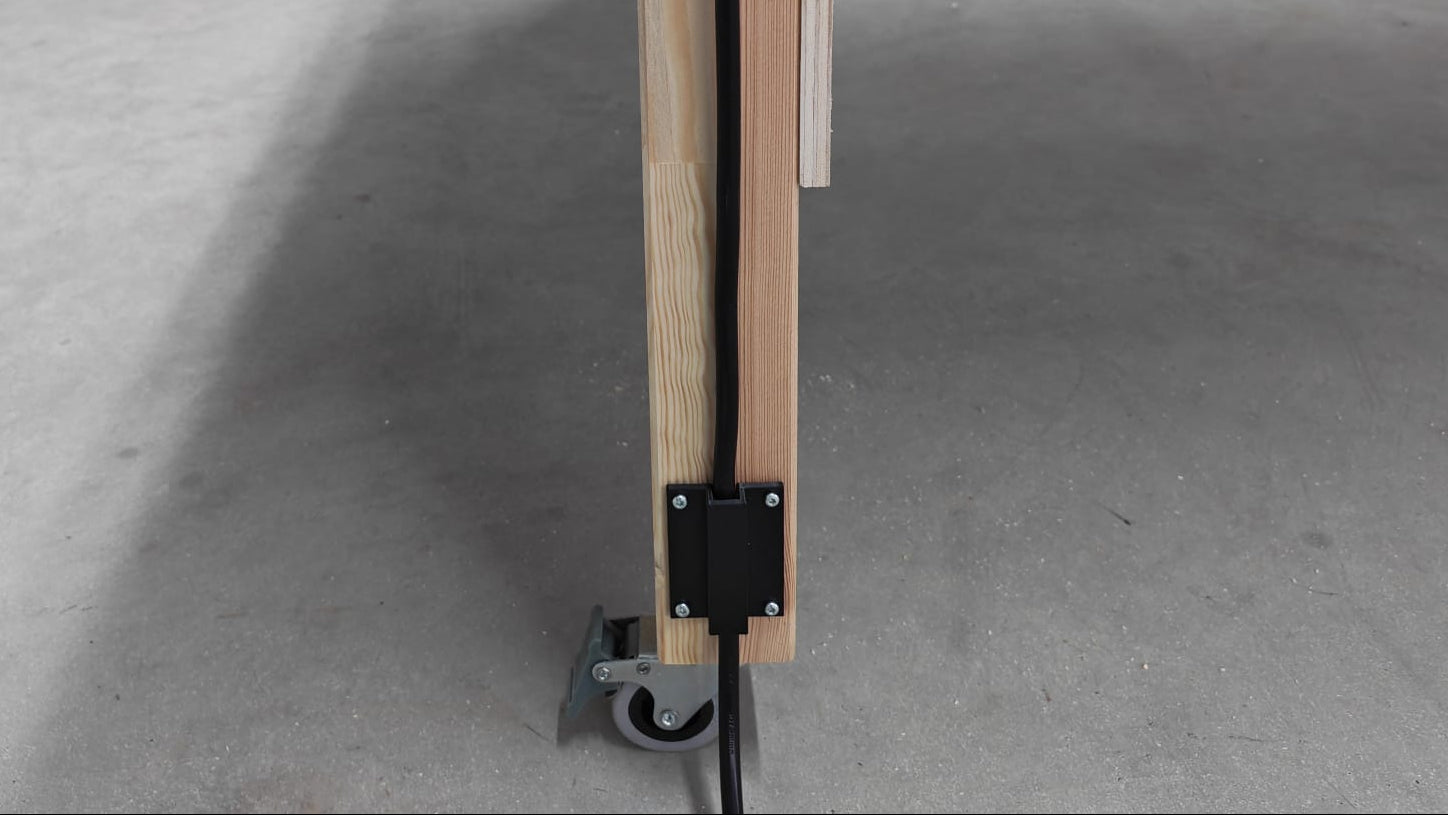 Kabelzugentlastung aus PETG (3D - Druck) inkl. Schrauben – stabile Kabelführung für Modellbahn & Elektrik - DSEG - Shop