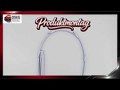 Flexibler Kunststoff-Meterstab mit 10 Gliedern, 1 m lang