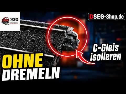 Isolierverbinder Märklin C-Gleis (10x) – ohne Sägen oder Dremeln